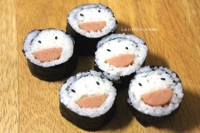 꼬마김밥이라 유치원 소풍도시락 하기 좋은 스마일김밥