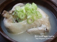 쿠쿠 밥솥을 이용한 삼계탕