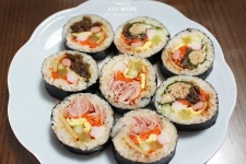 참치김밥&우엉김밥&베이컨김밥(김앞뒤구분법) + 새댁을 위한 K.EY 레시피