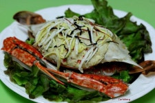 우아하게 먹는 꽃게찜