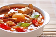 얼큰하고 시원한 해물 순두부찌개