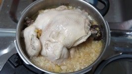 보양식 누룽지 삼계탕