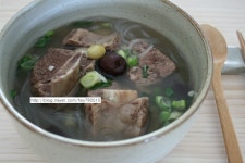 [갈비탕] 뜨끈~한 국물이 생각나는 날씨엔 갈비찜보단 갈비탕~!!