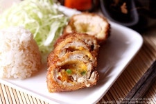 고소한 치즈롤 치킨까스