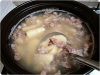 얼큰한 고추장감자찌개와 두부부추조림