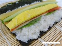 냉장고속재료로 만든 착한김밥