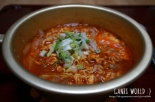 참치라면 끓이기