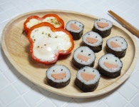 [소풍] 보는 순간 기분좋고, 먹어보면 맛이 좋은 스마일김밥
