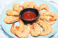 가을에 제철 ! 집에서 해먹는 새우소금구이♥