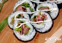 김밥보다 간단한 비엘티 스시롤 만들기 ( BLT 스시롤/베이컨 요리,베이컨 김밥)