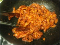 유황오리주물럭 만들기