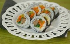 떡갈비김밥