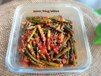 마늘쫑고추장무침..(제철 밑반찬으로 딱이야~~)