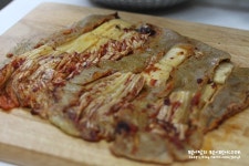 메밀김치전~메밀전 얇게 부치면 아주 맛나요.^^
