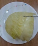 입맛 없을때 맛있게 쌈싸먹자 양배추쌈:)