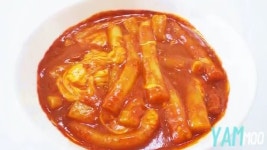 [간단 자취요리] 싱크로율 90% 신전 떡볶이 만들기 + 오뎅튀김