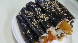 마약김밥 만들기<꼬마마약김밥>기막힌 맛:)