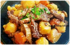 LA갈비찜...압력솥으로 간편하게...맛간장 하나만 있으면...