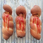 할로윈 미이라빵 만들기