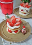노오븐베이킹 딸기 생크림 케익 만들기 크리스마스 홈파티