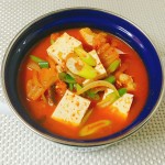 얼큰돼지고기 김치찌개.