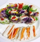 [초간단] 웰빙 맛살 월남쌈!