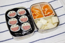 유치원 소풍 도시락 스마일김밥 만들어 봤어요 :)