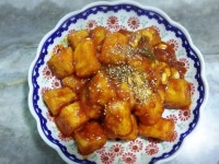 두부강정 ~~ 손님초대음식에 올려도 손색이 없는 일품요리...