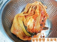 오포댁 묵은지 돼지갈비 김치찜 만드는 법 15분이면 완성