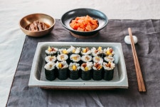 남은 반찬 활용하기 장조림 김밥 만들기