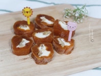 크림치즈 곶감말이. 전통디저트