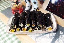 #분식집밥 #꼬마김밥만들기 #김밥만드는법 #간단하게 만드는 꼬마김밥!!