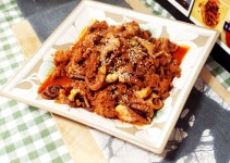 #고추장돼지불고기를 이용한 쭈삼불고기만들기