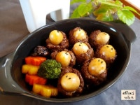 메추리알을 품은 육우둥지...식어도 맛있는 도시락 반찬