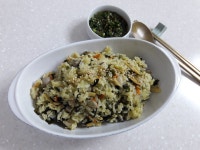 한그릇에 영양이 가득~바지락 영양밥!