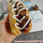 소세지 대신 미트볼을 넣은 뉴욕핫도그(간식,야식,맥주안주)