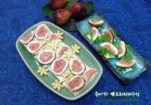 간단 무화과요리/무화과 오픈샌드위치,무화과 카나페