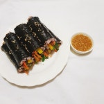 광장시장에서 먹던 마약김밥 만들기