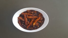 짜장국물떡볶이(밥도 비벼 묵자!!!)