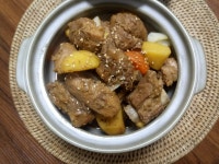 부드럽고 맛있는 황금레시피 돼지갈비찜