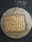 밥솥으로 만든 따뜻한 완두콩국수 라면(영양다이어트식)