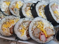 명절음식 활용, 통큰 김밥