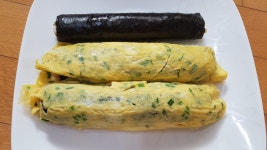 [암예방레시피] 저염 영양김밥달걀말이