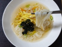 [혼밥 세트] 잔치국수 한그릇+김밥 한입