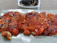 꼬막김치전/부침개:꼬막이 풍년일세~(크리스마스손님초대)