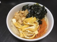 오늘은 안나님 레시피 보고 잔치 국수 만들었습니다~^^너무 맛있어요😁아이들도 맛있다며 엄지척👍😆처음 만들어본 요리 입니다^^감사 드립니다... 