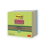 [[3M] 포스트-잇 슈퍼스티키 Greener 노트 654 3색(멀티팩)]