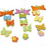 [아트드림 색실 나비모빌]