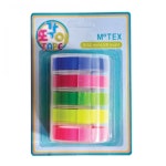 [[283997][모텍스] 또각이 리필테이프 5종 세트 (청색+적색+녹색+노랑+분홍/9mmx2M)]