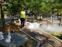 경부고속도로 망향(부산방향)휴게소, ‘열린미술관’ 집중 방역- 헤럴드경제 경부고속도로 망향(부산방향)휴게소, ‘열린미술관’ 집중 방역